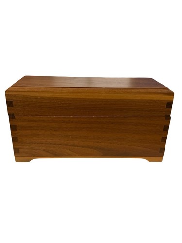 Vintage walnut dovetail wooden - dovetail,